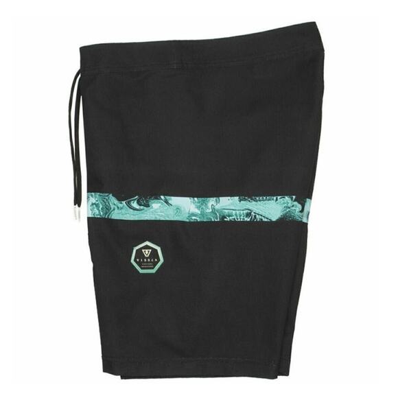 Vissla C & I's Black 20" Boardshorts Swim Trunks size 28 - Picture 4 of 13